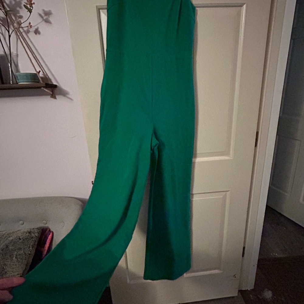 Lovers + Friends Vibrant Green Jumpsuit